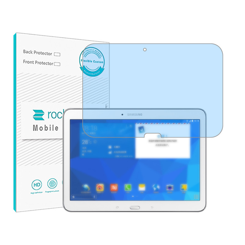 محافظ صفحه نمایش آنتی بلو راک اسپیس مدل HyBLU مناسب برای تبلت سامسونگ Galaxy Tab 4 101 LTE | کالا برتری