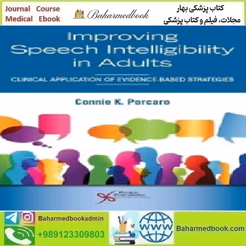Improving Speech Intelligibility in Adults 2023 TRUE PDF price 1€ - کتاب پزشکی بهار