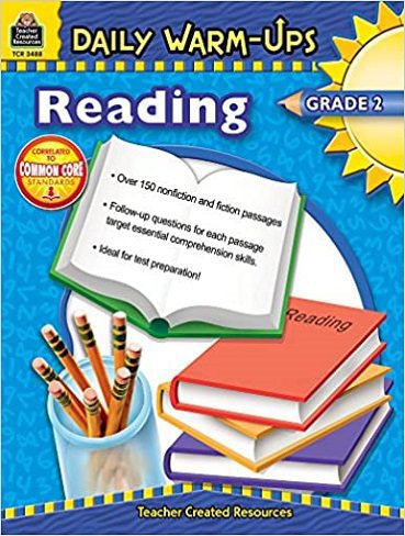 کتاب Daily Warm-Ups: Reading Grade 2