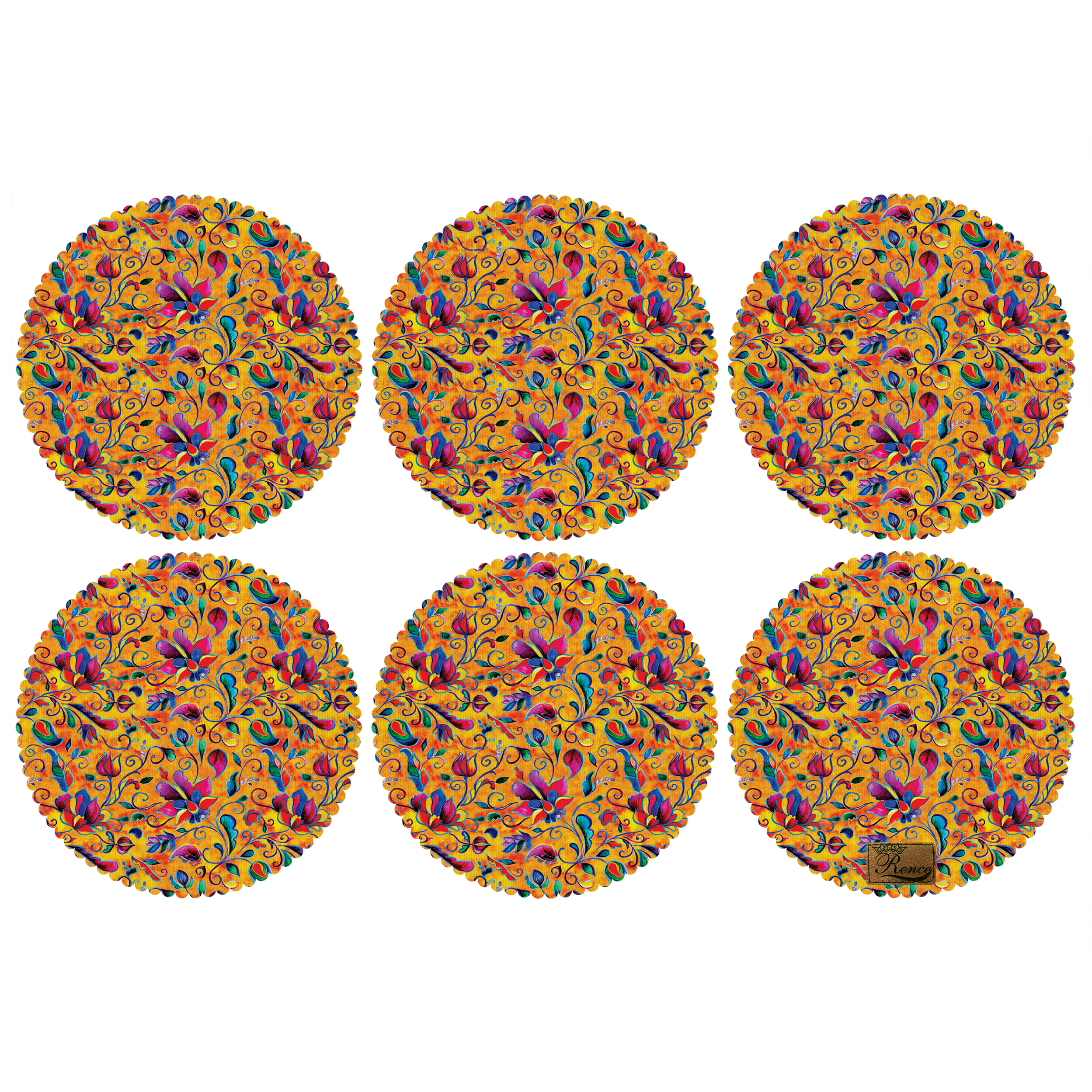 زیربشقابی رنس مدل UU2-42814 بسته 6 عددی