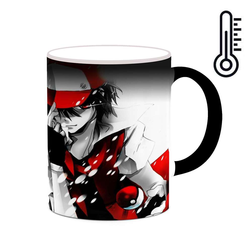 ماگ حرارتی کاکتی طرح کارتون پوکمون مدل mgh22973