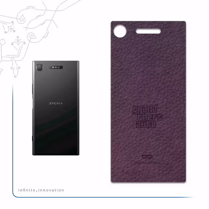 برچسب پوششی ماهوت مدل PL-GTA مناسب برای گوشی موبایل سونی Xperia XZ1