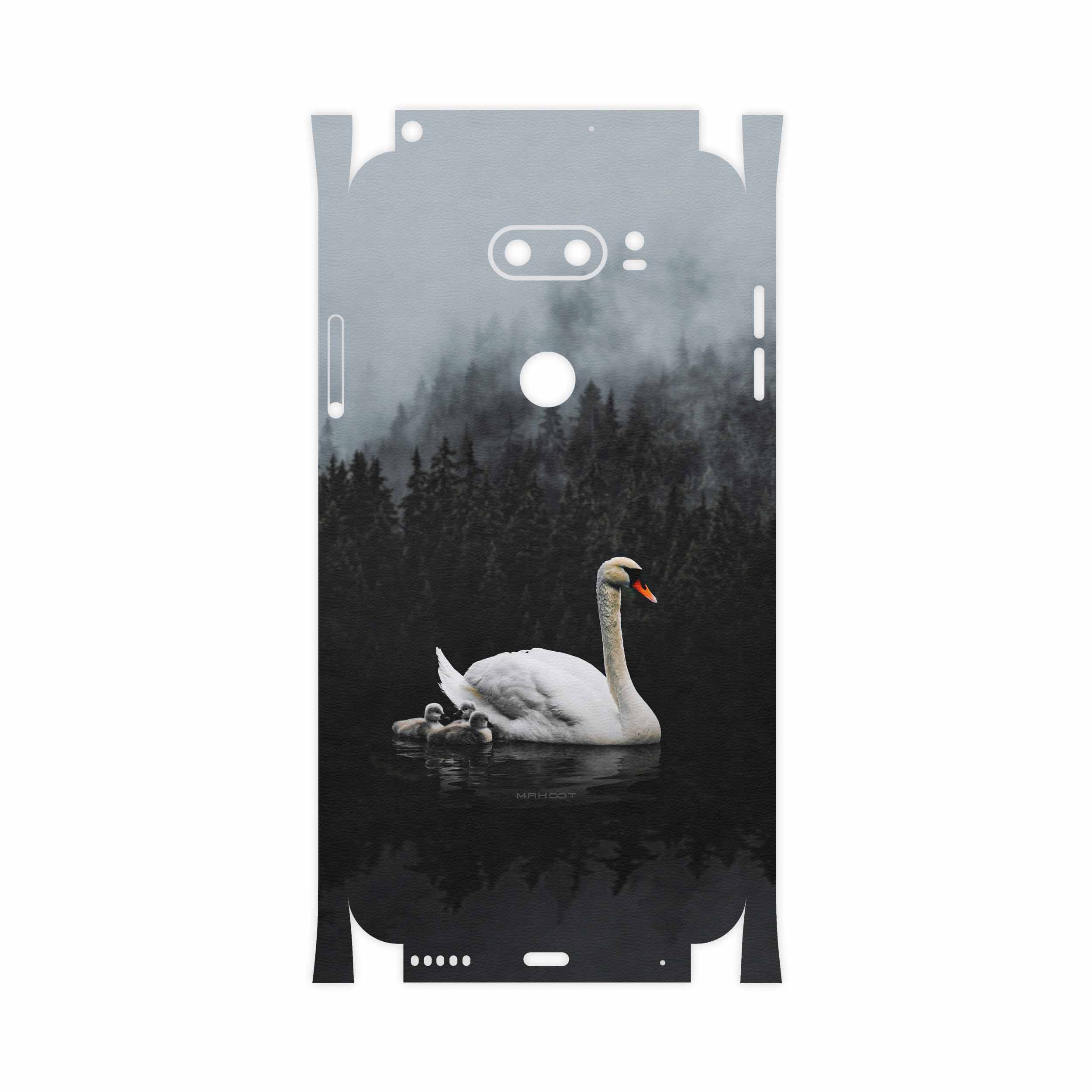 برچسب پوششی ماهوت مدل Swan Lake-FullSkin مناسب برای گوشی موبایل ال جی V30