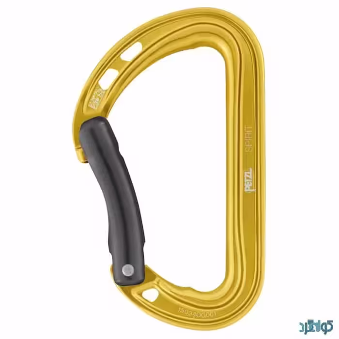 کارابین ساده دهانه خم پتزل PETZL مدل اسپیریت SPIRIT