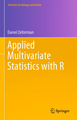 خرید و دانلود نسخه کامل کتاب Applied Multivariate Statistics with R