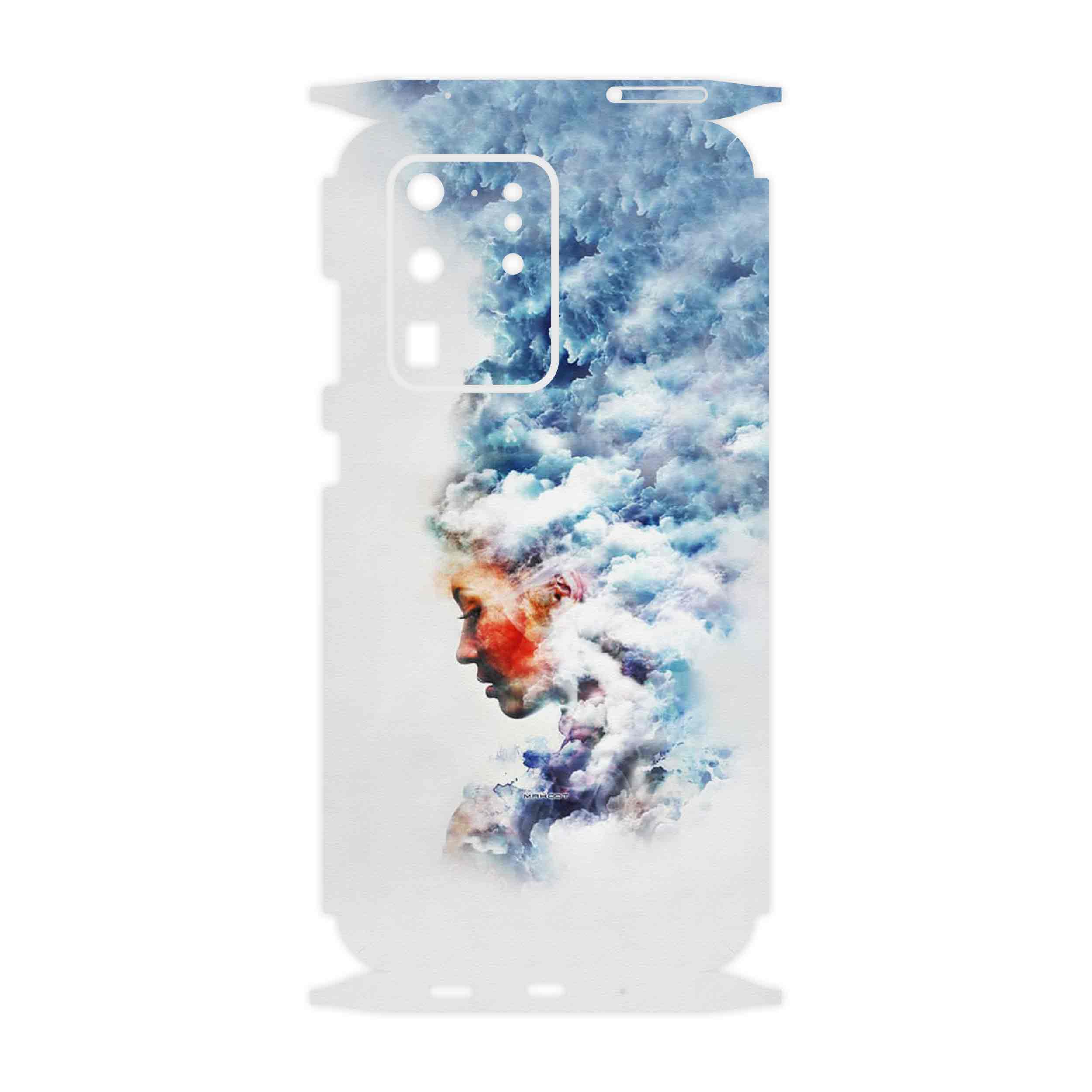 برچسب پوششی ماهوت مدل Women and the Cloud Digital Art-FullSkin مناسب برای گوشی موبایل سامسونگ Galaxy S20 Ultra