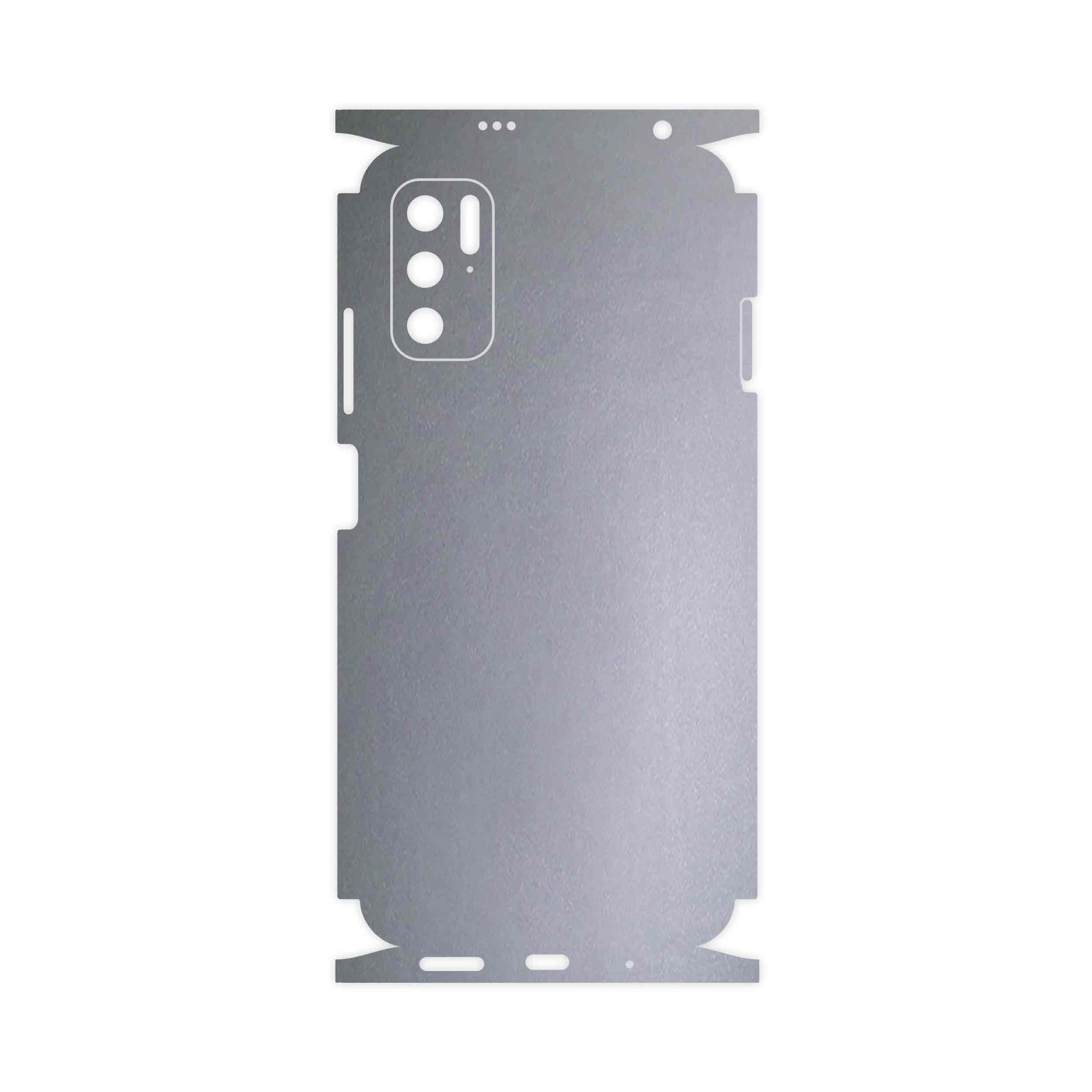 برچسب پوششی ماهوت مدل Matte-Silver-FullSkin مناسب برای گوشی موبایل شیائومی Redmi Note 11SE