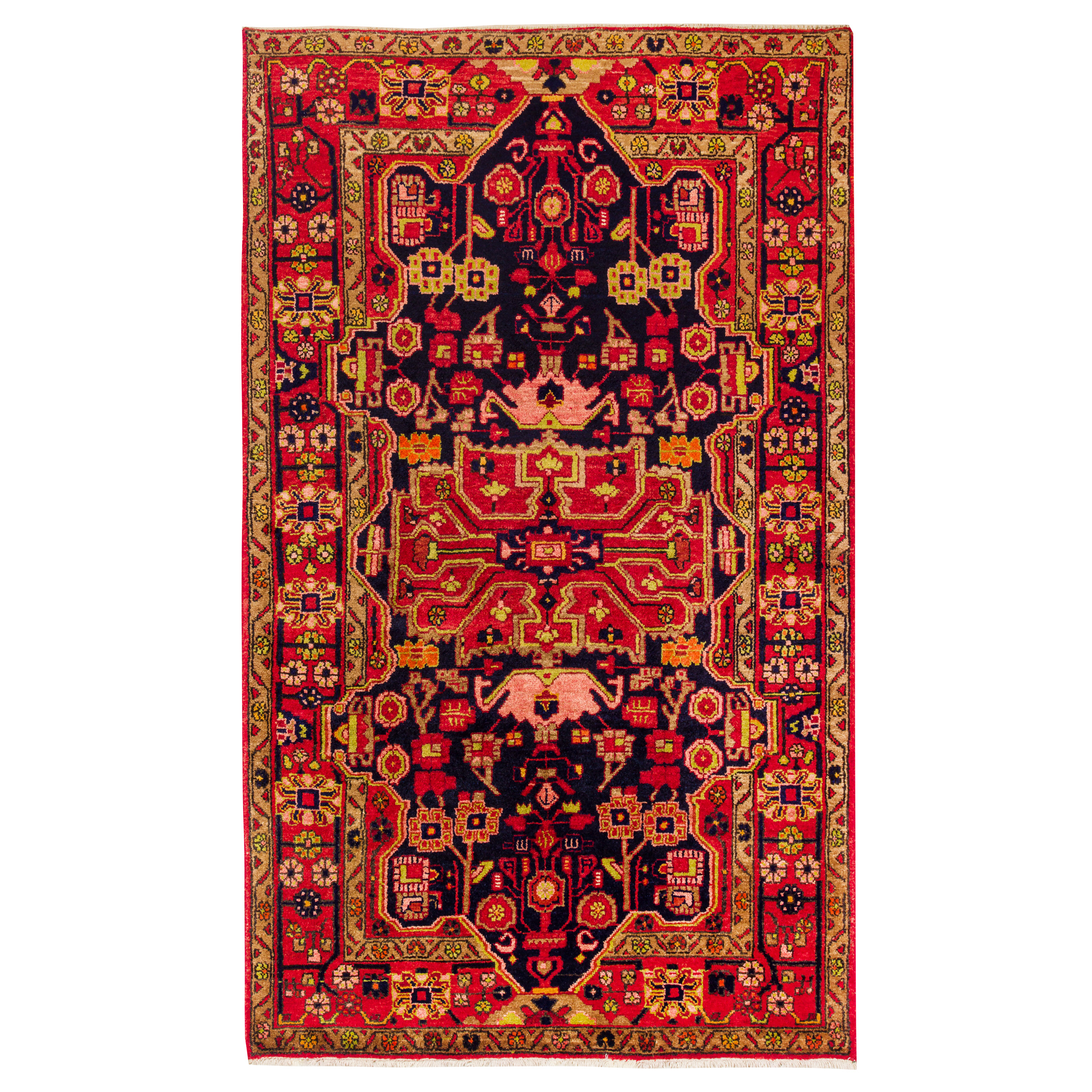 فرش دستبافت سه  متری مدل نقشه نهاوند کد 97X1359