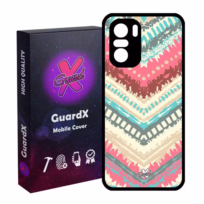 کاور گارد ایکس طرح Colors مدل Glass10129 مناسب برای گوشی موبایل شیائومی Poco F3/MI 11X/MI 11X Pro/Redmi K40/K40 Pro