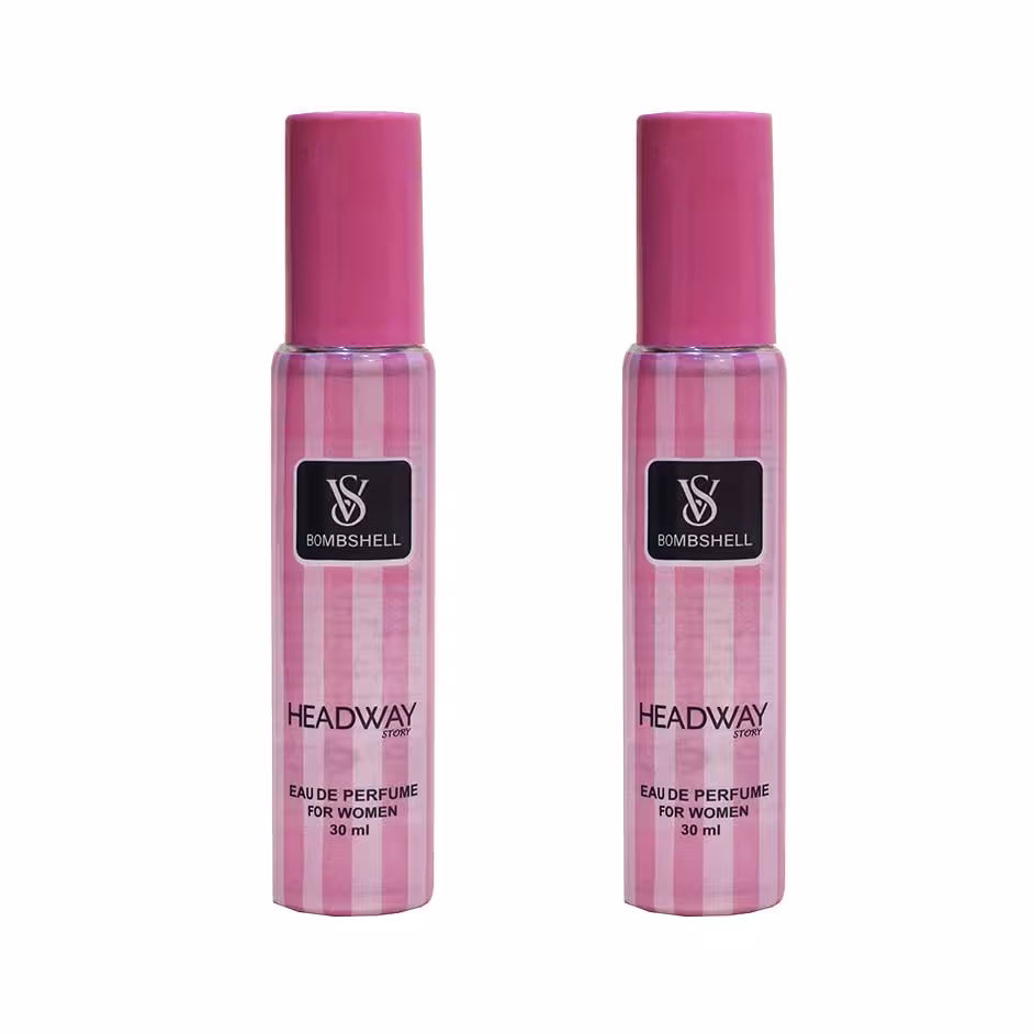 عطر جیبی زنانه هدوی استوری مدل ویکتوریا سکرت بامبشل حجم 30 میلی لیتر مجموعه 2 عددی