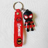 آویز جاسوئیچی سیلیکونی عروسکی طرح مرد عنکبوتی