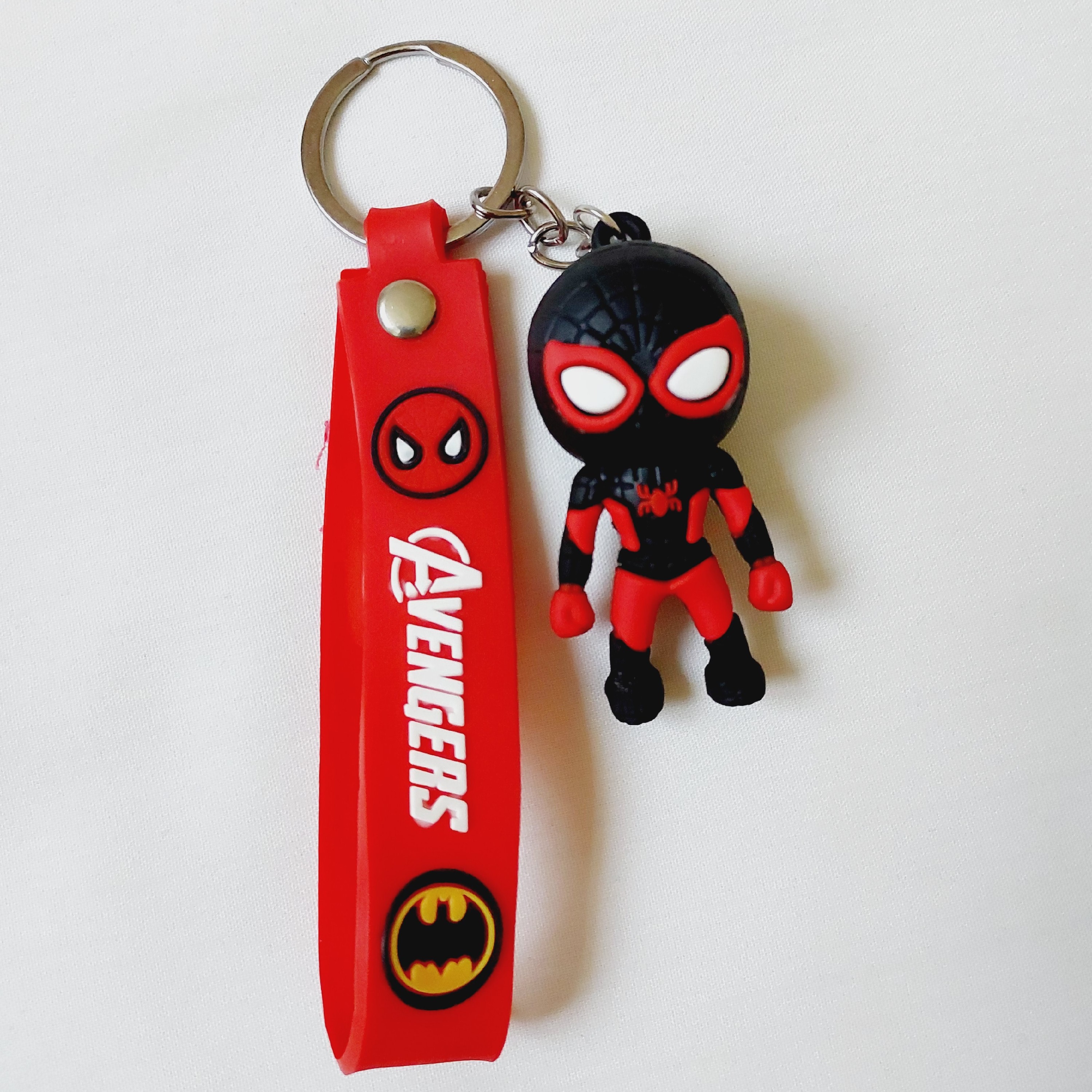 آویز جاسوئیچی سیلیکونی عروسکی طرح مرد عنکبوتی