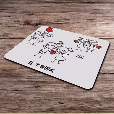 ماوس پد طرح عشق کد P100331
