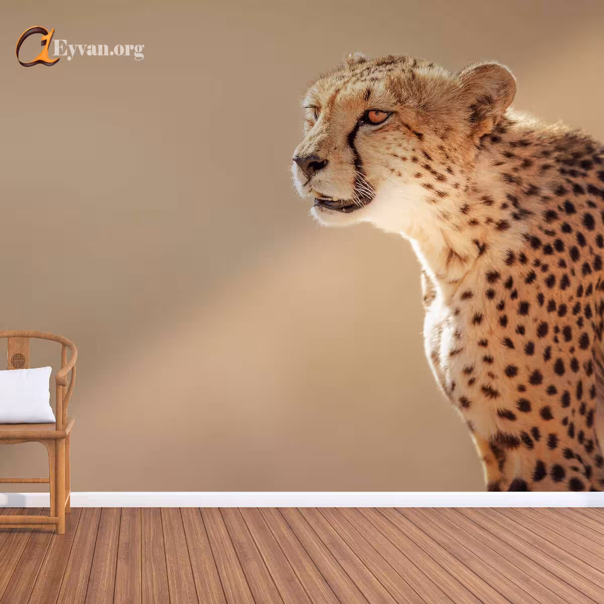 پوستر دیواری طرح پلنگ مدل 6806