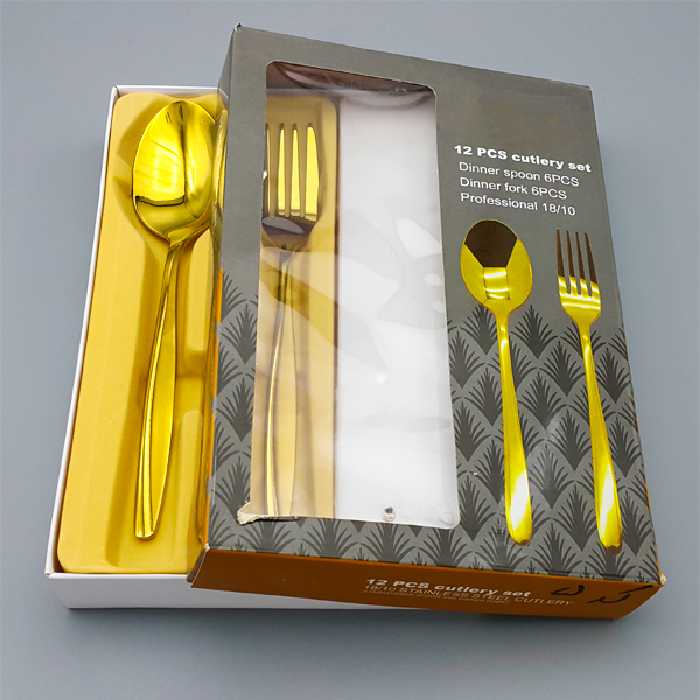 سرویس قاشق و چنگال 12 پارچه کد 3547