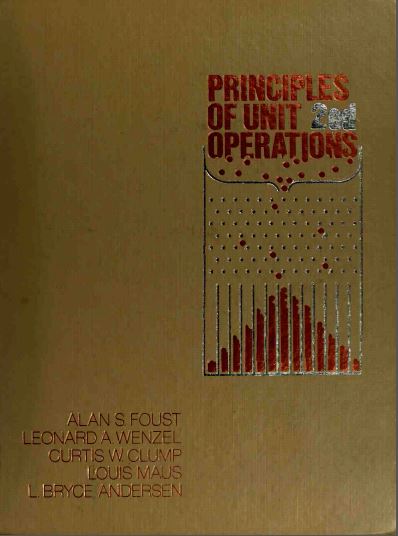 خرید و دانلود نسخه کامل کتاب Principles of Unit Operations (2nd Edition)