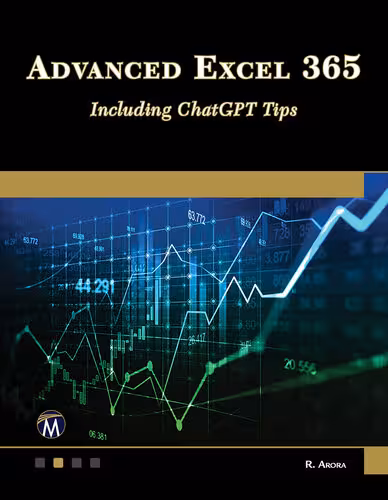 خرید و دانلود نسخه کامل کتاب Advanced Excel 365: Including ChatGPT Tips