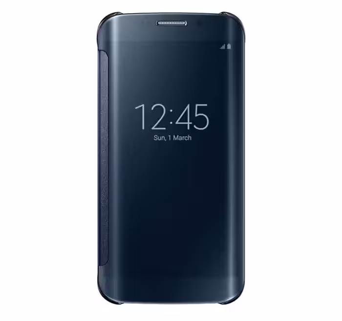 کیف سامسونگ S6 EDGE CLEAR VIEW COVER
