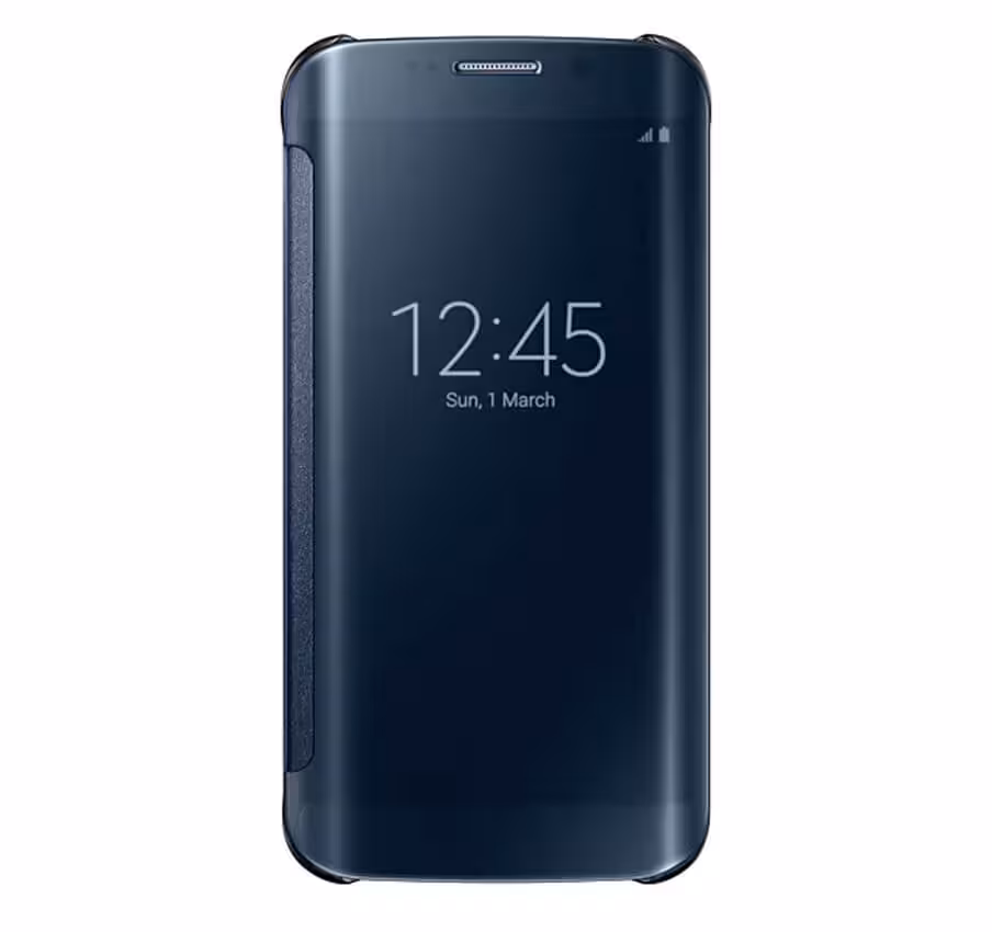 کیف سامسونگ S6 EDGE CLEAR VIEW COVER