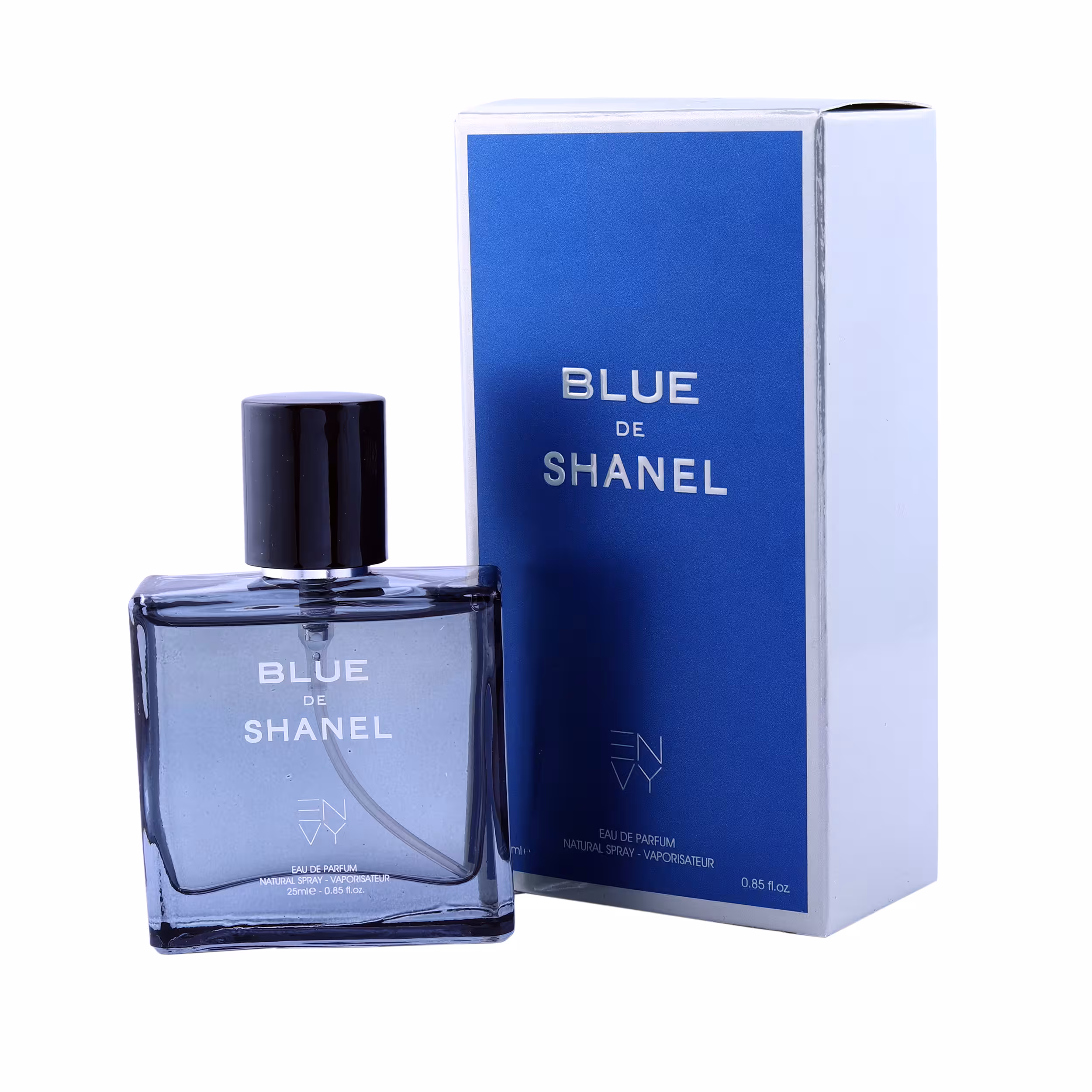 عطر جیبی مردانه ان وی مدل بلو چنل حجم 25 میلی لیتر