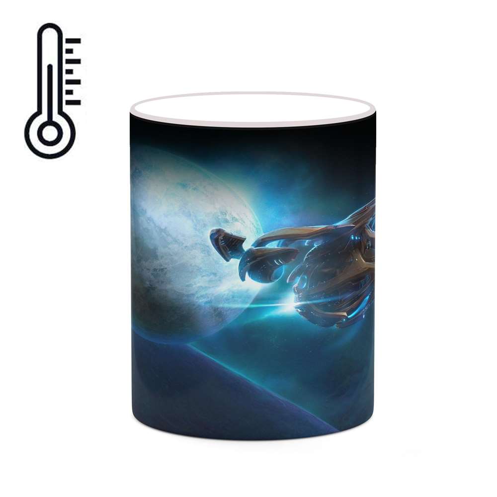 ماگ حرارتی کاکتی طرح فضا و کهکشان مدل mgh19911