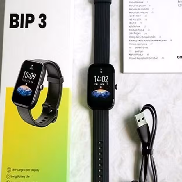 ساعت هوشمند AMAZFIT bip3 مشکی
