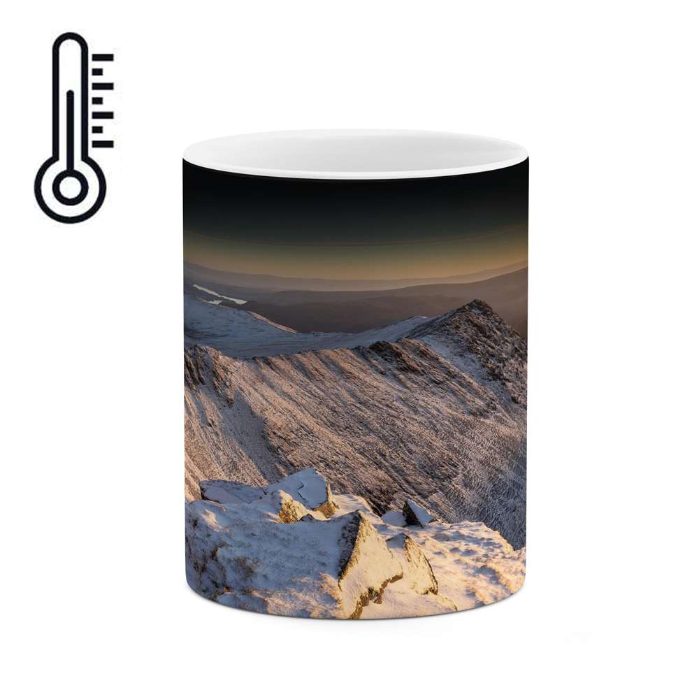 ماگ حرارتی کاکتی طرح منظره مدل mgh16715