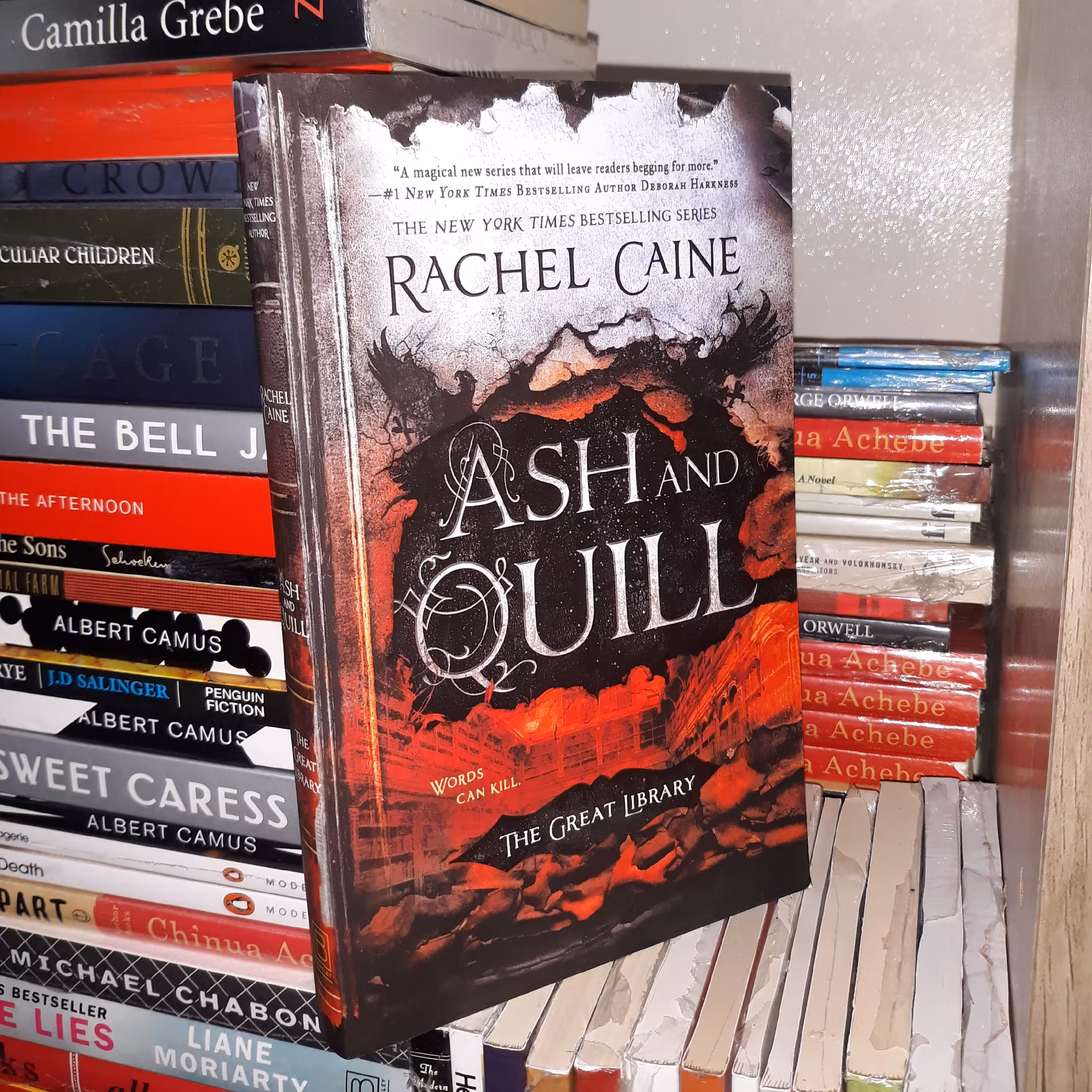 کتاب زبان اصلی Ash and Quill