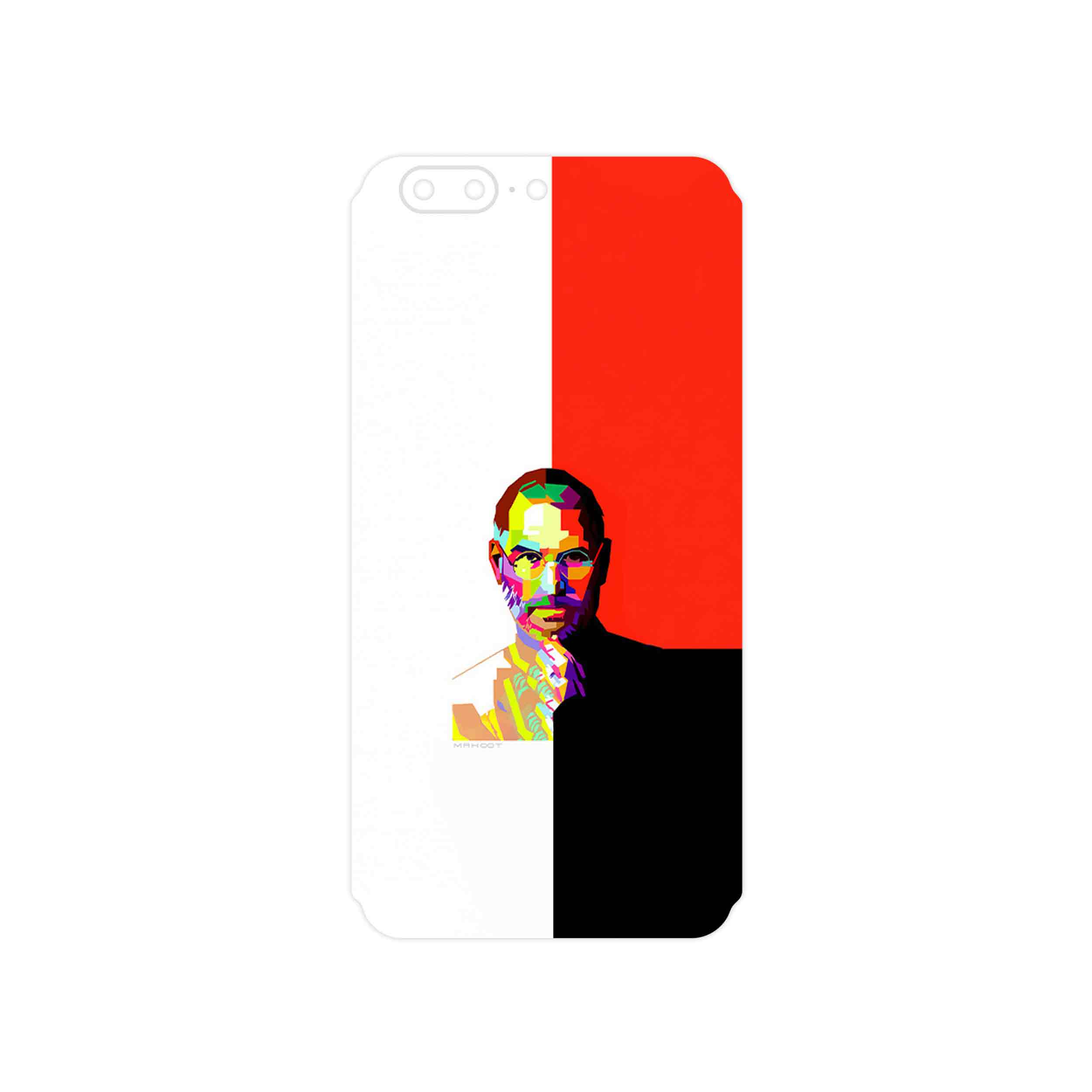 برچسب پوششی ماهوت مدل 1 Collage of Steve Jobs مناسب برای گوشی موبایل وان پلاس 5