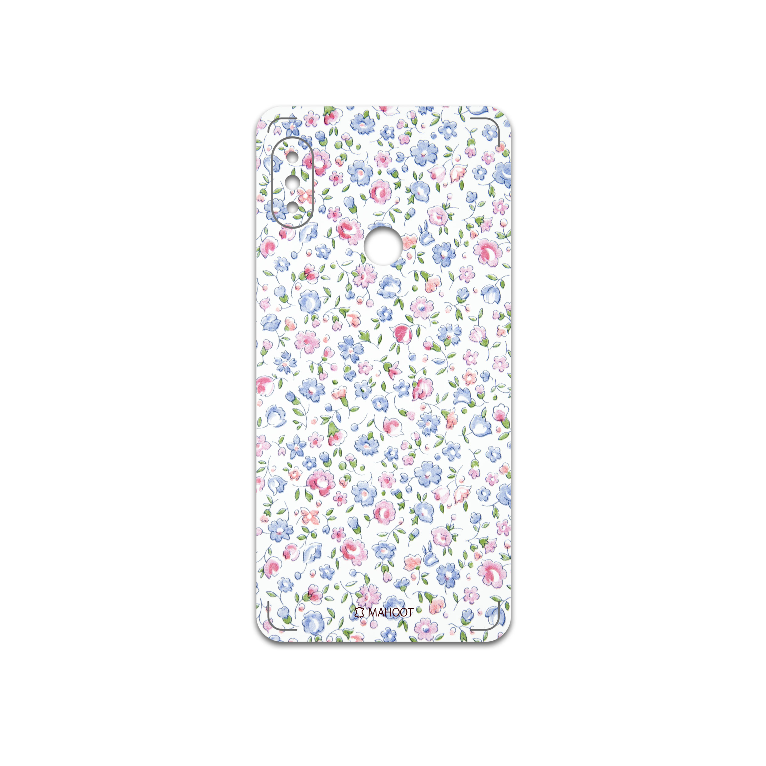 برچسب پوششی ماهوت مدل Painted-Flowers مناسب برای گوشی موبایل شیائومی Redmi Note 5 Pro