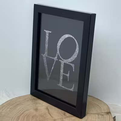 تابلو مدل دکوراتیو آشپزخانه طرح love