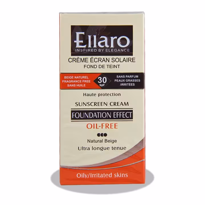 کرم ضد آفتاب spf30 فاقد چربی ،کرم پودری الارو فرانسه