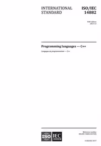 خرید و دانلود نسخه کامل کتاب ISO-IEC 14882-2017 Information technology — Programming languages — C