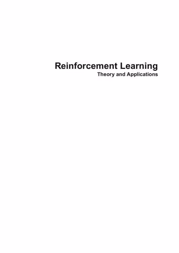 خرید و دانلود نسخه کامل کتاب Reinforcement Learning. Theory and Applications