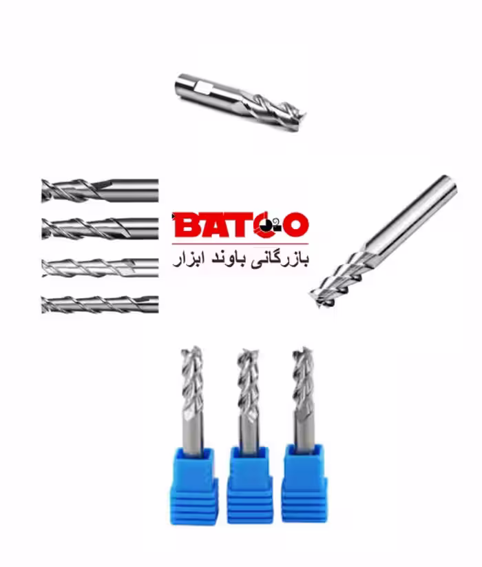 فرز آلومینیوم کارباید(الماس) قطر 16 (کد100*45*16*16) سه پر (چینی درجه1)