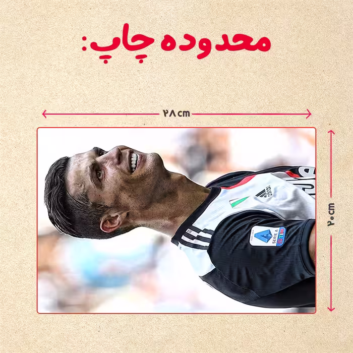 پازل 35 تکه مدل رونالدو کد 551
