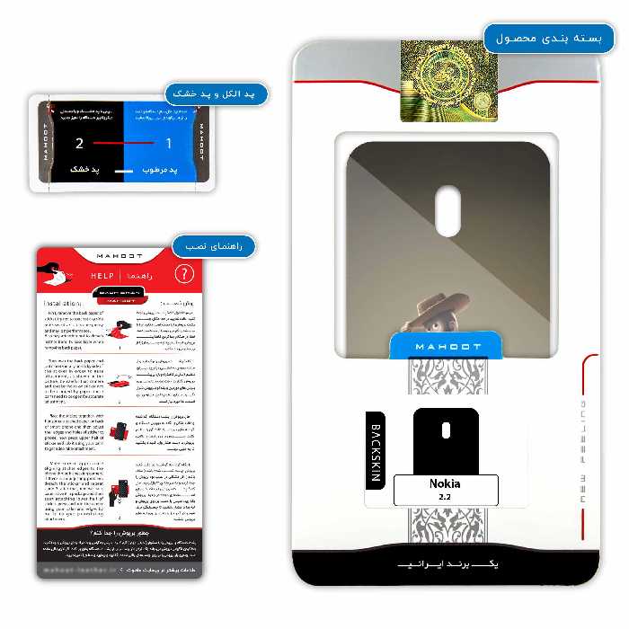 برچسب پوششی ماهوت مدل Toy Story مناسب برای گوشی موبایل نوکیا 2.2