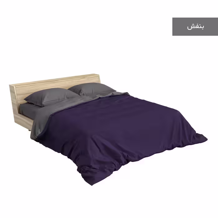 سرویس ملحفه مدل دورو طرح میکرو کد 160 دو نفره چهار تکه