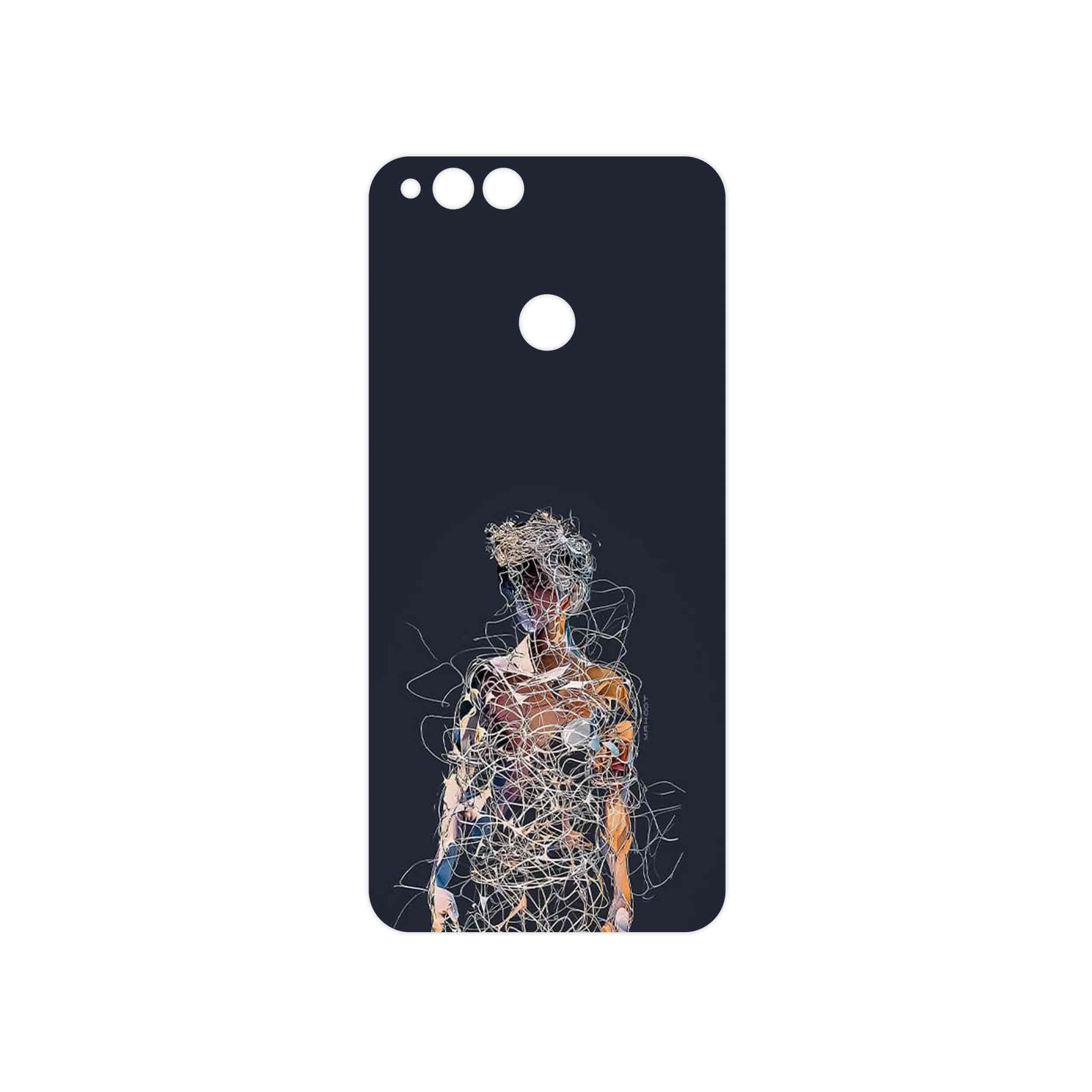 برچسب پوششی ماهوت مدل Strings Digital Art 1 مناسب برای گوشی موبایل آنر 7X