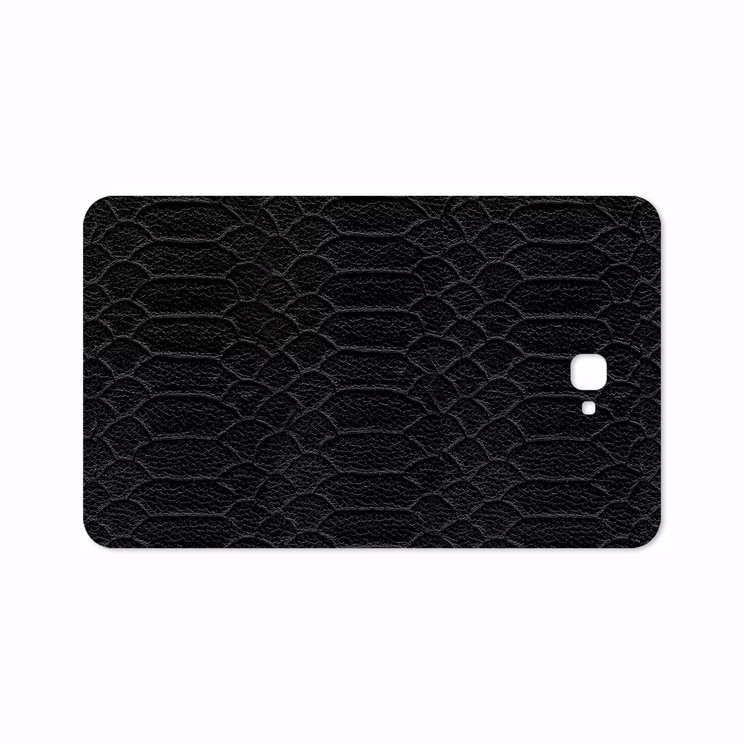 برچسب پوششی ماهوت مدل Black-Snake-Leather مناسب برای تبلت سامسونگ Galaxy Tab A 10.1 2016 T580
