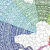 پازل 500 تکه راونزبرگر مدل Circle OF Color Mandala کد 17168