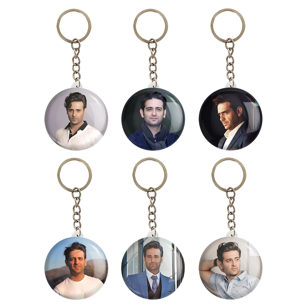 جاکلیدی خندالو مدل امیرحسین آرمان کد 370B مجموعه 6 عددی