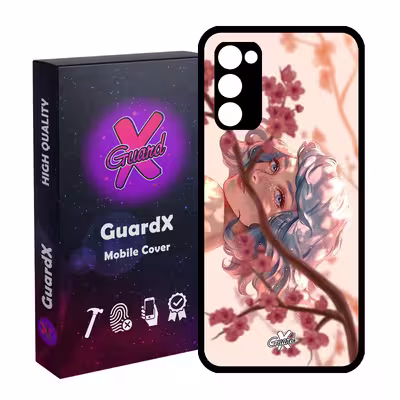 کاور گارد ایکس طرح Girl مدل Glass10007 مناسب برای گوشی موبایل سامسونگ Galaxy S20 FE