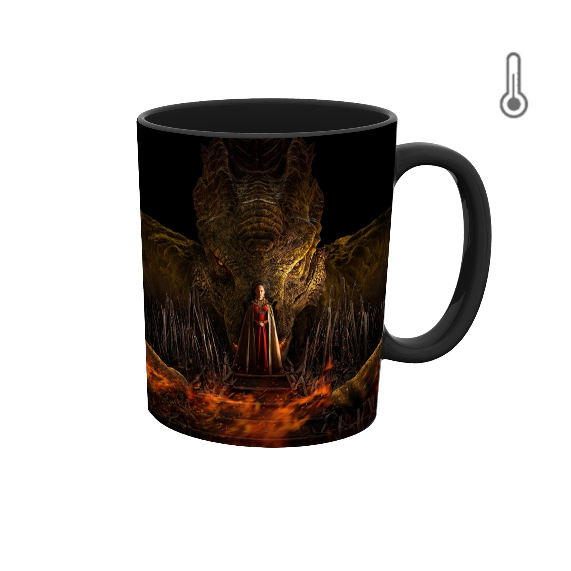 ماگ حرارتی طرح خاندان اژدها هوس اف دراگون 