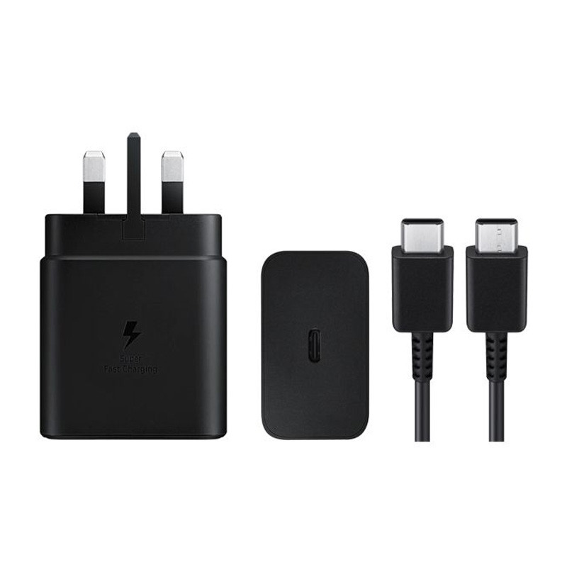 شارژر دیواری 45 وات سامسونگ EP-T4511 PD 3A   کابل تبدیل تایپ سی