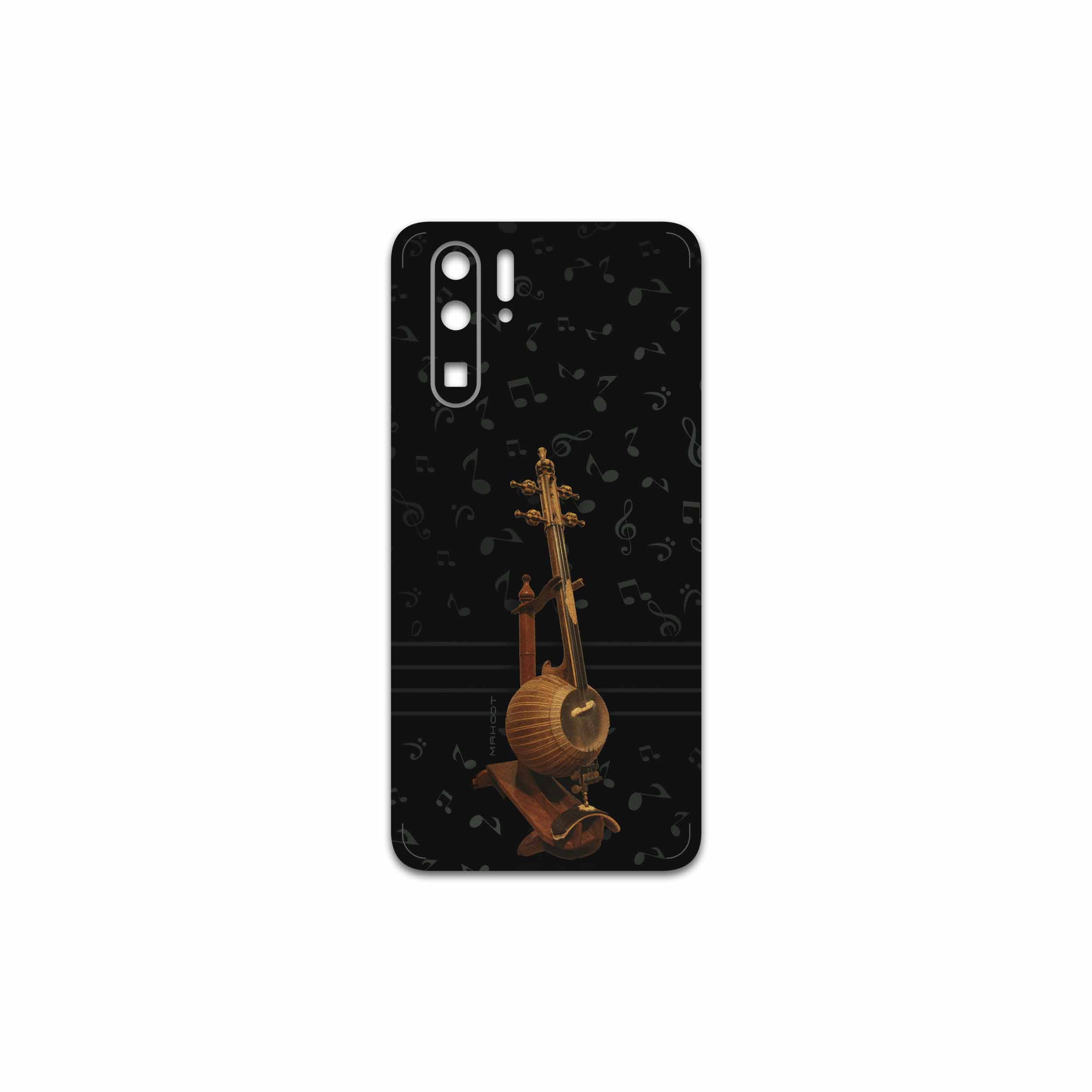 برچسب پوششی ماهوت مدل Persian Fiddle Instrument مناسب برای گوشی موبایل هوآوی P30 Pro