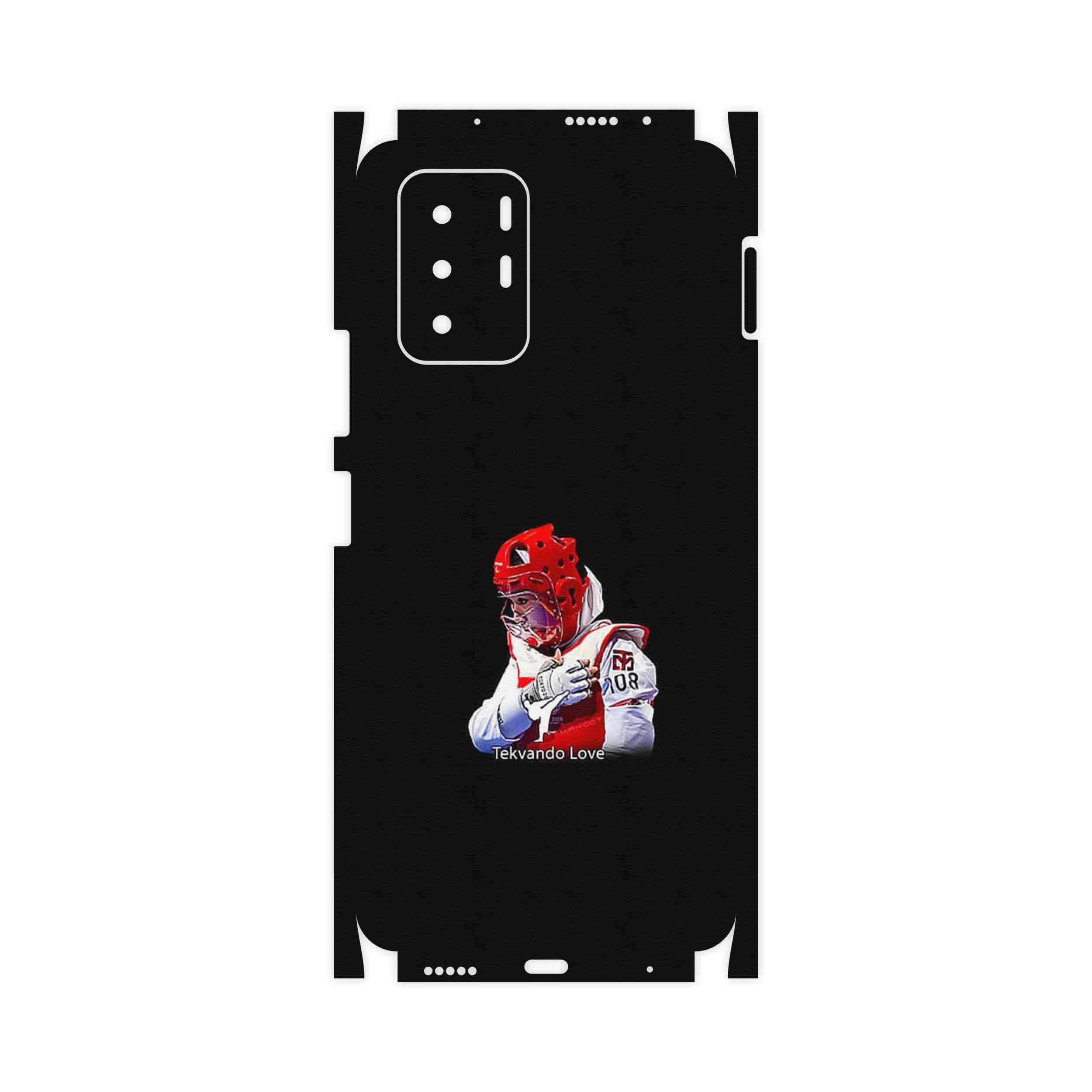 برچسب پوششی ماهوت مدل Tekvando-FullSkin مناسب برای گوشی موبایل شیائومی Redmi Note 10 Pro (China)