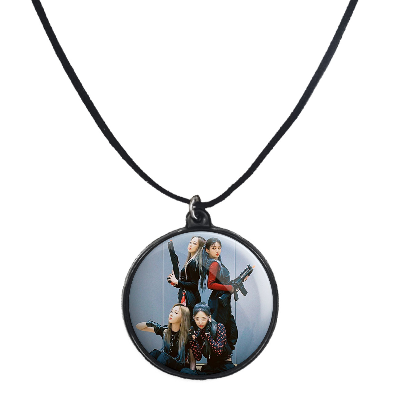 گردنبند پرمانه طرح aespa کد pmb.18676مدل دو طرفه