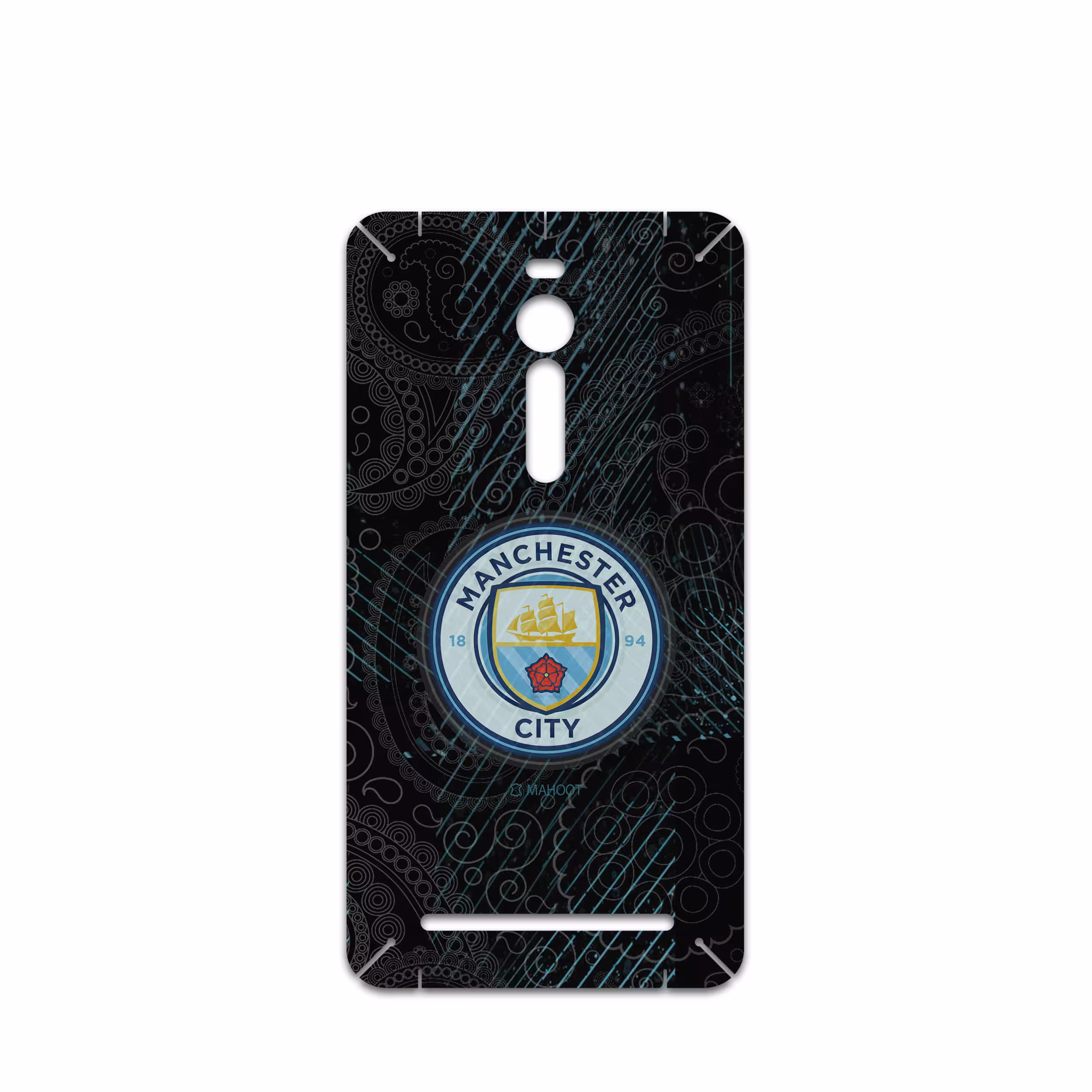 برچسب پوششی ماهوت مدل Manchester-City مناسب برای گوشی موبایل ایسوس Zenfone 2