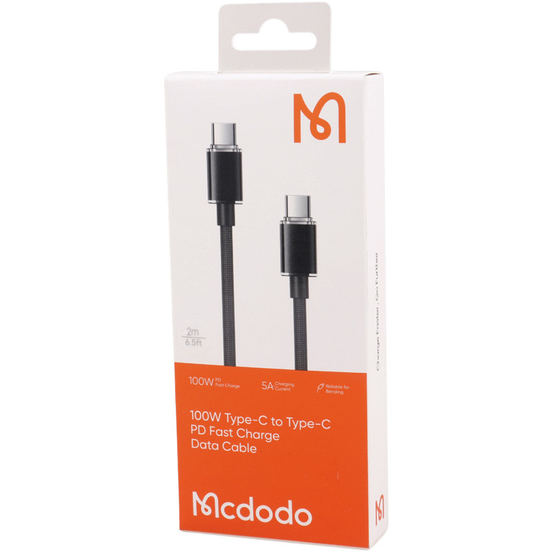 کابل تبدیل فست شارژ Mcdodo CA-3673 Type-C to Type-C PD 5A 100W 2m